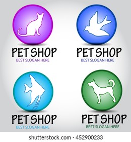 Pet shop logos
