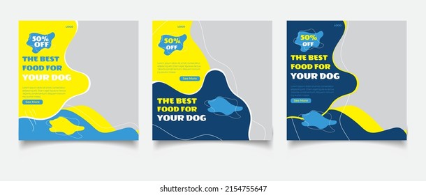 Pet Shop Promotion Social Media Post Template