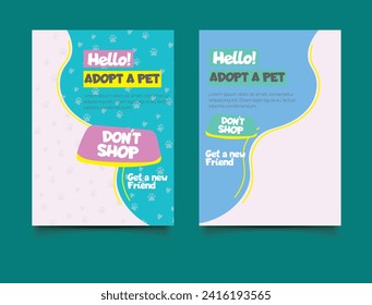 Pet Shop Promotion Social Media Post Template Collection