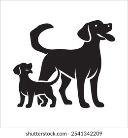 Patrón y fondo sin costuras relacionados con la tienda de mascotas con iconos de línea
