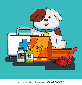 pet shop set icons