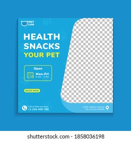 Pet Shop Social Media Post Template