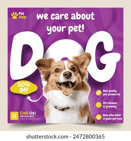 Pet Shop Social Media Template