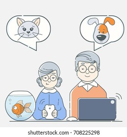 Pet shop store for animals. 