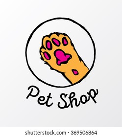 Pet Shop vector logo