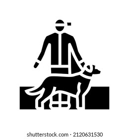 Glyph-Icon-Vektorgrafik für Haustiere. Haustier-Sitzzeichen. isoliertes Kontursymbol