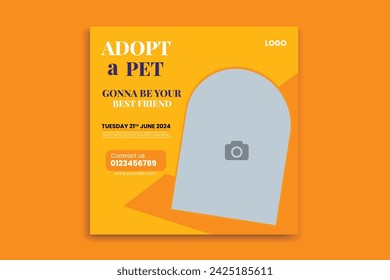 Pet Social Media Post , Pet social Media Banner Design
