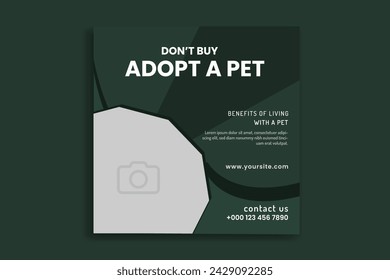 pet social media post
pet banner design
