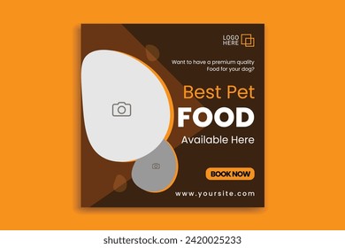 Pet Social Media post Design