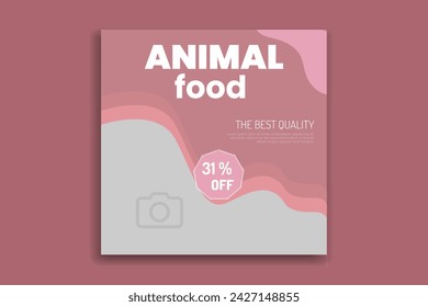 pet social media post
pet food social media post