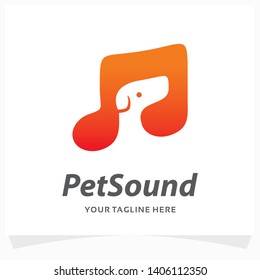 Pet Sound Logo Design Template