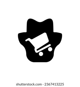 pet store icon logo design 