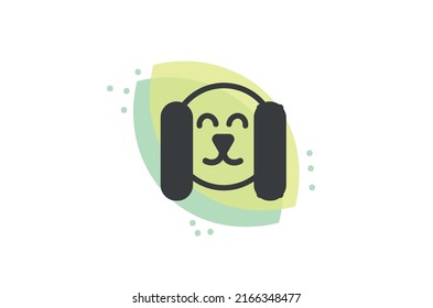 ilustración vectorial de icono de almacén de mascotas 