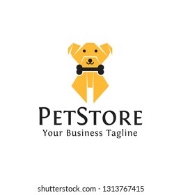 Pet Store or shop logo template 