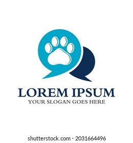 pet talk logo , pets care logo