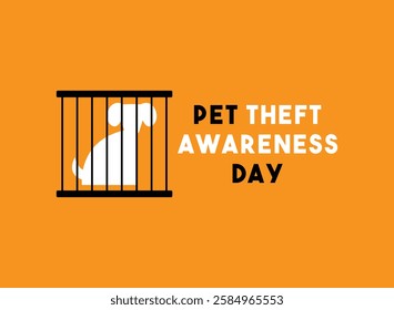 Pet Theft Awareness Day. February. Eps 10.