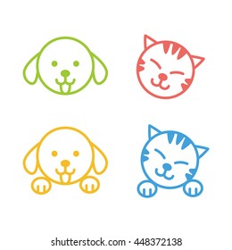 Pet vector icons