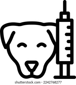 pet Vector illustration on a transparent background. Premium quality symmbols. Thin line vector icons for concept and graphic design.