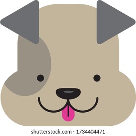 Pet vector logo design layout