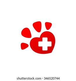 Pet and Veterinarian Logo, animal lover group