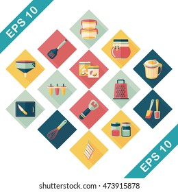 Pet and veterinary icons set
