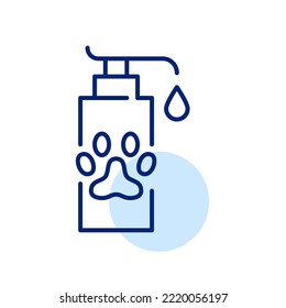 Pet Wash Icon. Pixel Perfect, Editable Stroke Line 