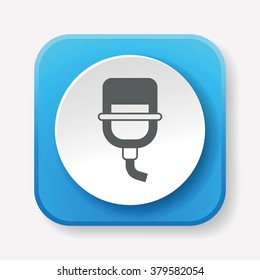 Pet water drinking icon