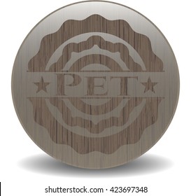 Pet wooden signboards