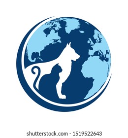 pet world logo can be used for logo, icon, shop, and others