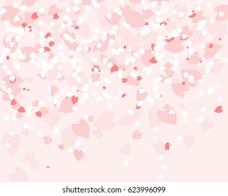 Petal flower background