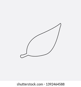 petal icon sign signifier vector