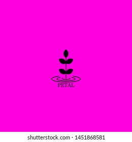 petal icon sign signifier vector