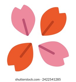 Petal Icon Spring, for uiux, web, app, infographic, etc