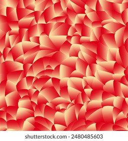 Petals background red sand transition effect