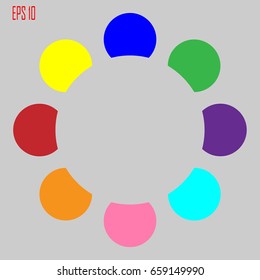 Petals, flower icon
