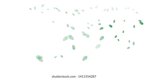 Petals. Flying petals. Bright spring background with colored petals. Simple gentle template for the card, invitation, printing. Fashionable decoration with beautiful petals. Abstract background