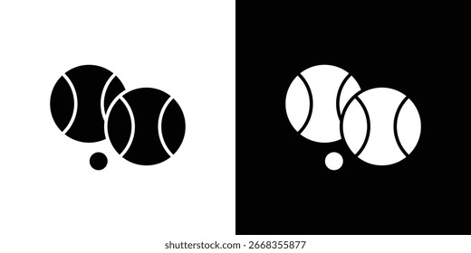 Icono de la petanca. paquete de símbolos de Vector de Diseño gráfico