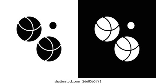 Petanque icon graphics - Vector. perfect for graphic projects