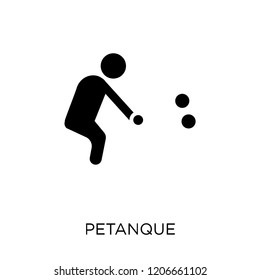 Petanque icon. Petanque symbol design from Activity and Hobbies collection. Simple element vector illustration on white background.