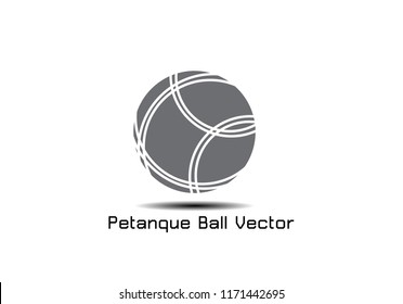  A Petanque  Icon - Petanque  Vector illustration EPS 10.