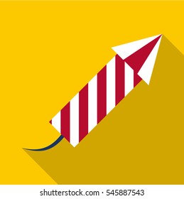 Petard icon. Flat illustration of petard vector icon for web