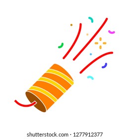 petard icon - petard isolated, firecracker illustration - Vector birthday fireworks petard icon - petard isolated, firecracker illustration - Vector birthday fireworks