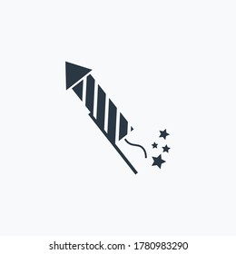 Petard icon isolated on clean background. Petard icon concept drawing icon in modern style. Vector illustration for your web mobile logo app UI design.