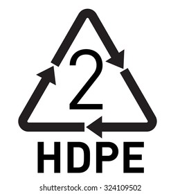 PETE. High Density Polyethylene . plastic resin codes