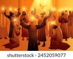 Peter was filled with the Holy Spirit in Acts 2:4, when he was among the disciples who were all filled with the Holy Spirit and began to speak with other tongues, as the Spirit gave them utterance