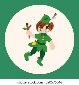 Peter Pan theme elements
