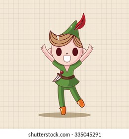 Peter Pan theme elements