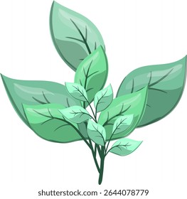 Petiole Fresh, beautiful and natural