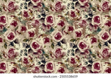 petite, charming flowers with a smooth design. Beautiful bouquets. Millefleurs à la liberty. Backgrounds with flowers for use in textiles, decoupage, scrapbooking, pattern fills, covers, and surfaces