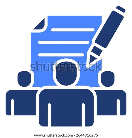 Petition Icon Element for Design